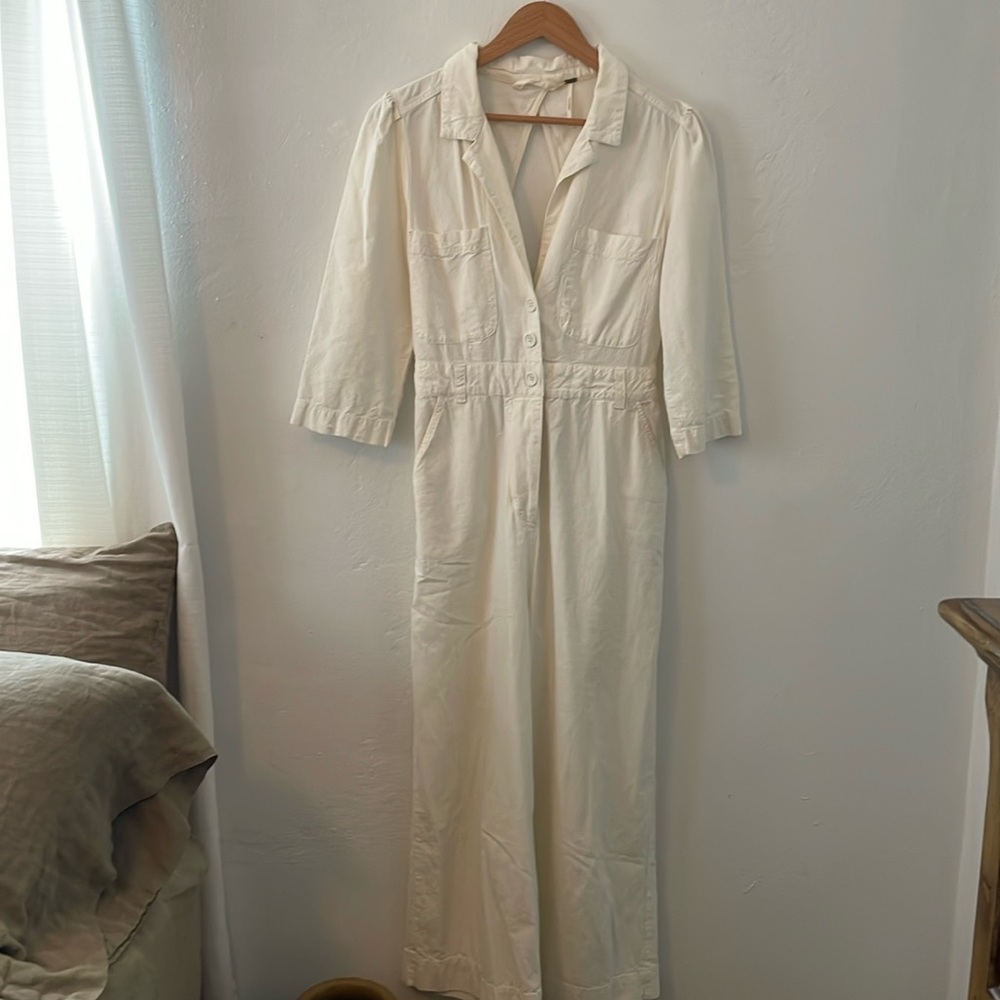 Free People Backless Trouser Jumpsuit